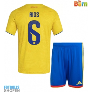 Billiga Colombia Richard Rios #6 Hemmatröja Barn VM 2026 Kortärmad (+ Korta byxor)